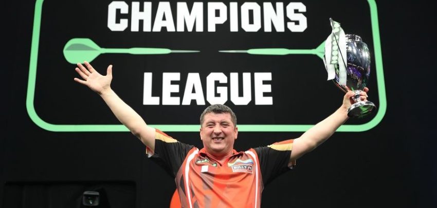 40/1 Outsider Mensur Suljovic Wins Champions League Of Darts
