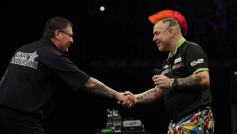 Gary Anderson Beats Peter Wright