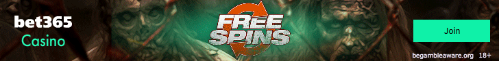 Bet365 Free Spins Giveaway on slot games such as the Walking Dead